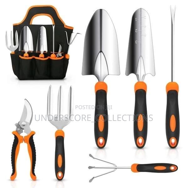 Stainless Steel Heavy Duty Garden Tool Non-Slip Rubber Grip