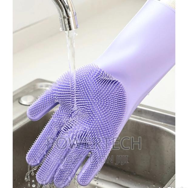 Multipurpose Silicone Cleaning Gloves - main view