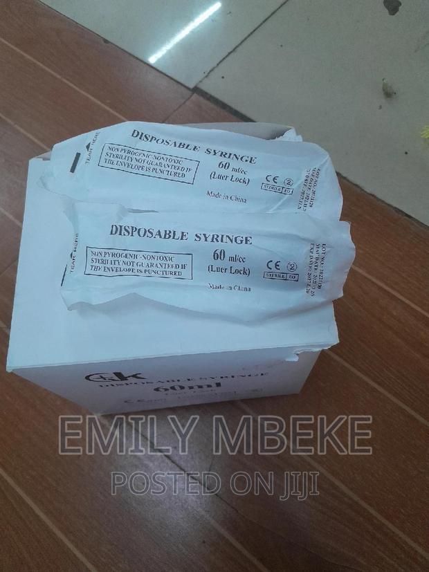 60cc Luer Lock Disposable Syringe - main view