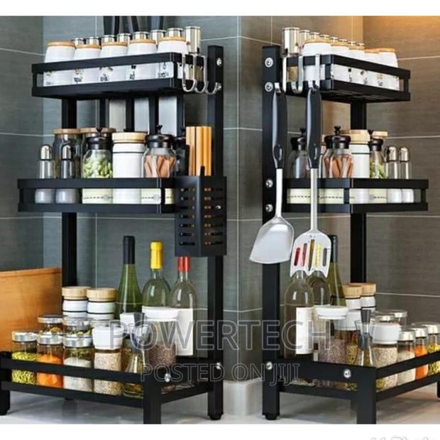 3 Tier Multi Functional Spice Storage Rack