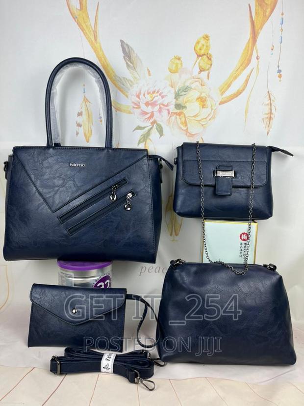 4 in 1 Quality Leather Handbag - thumbnail 2