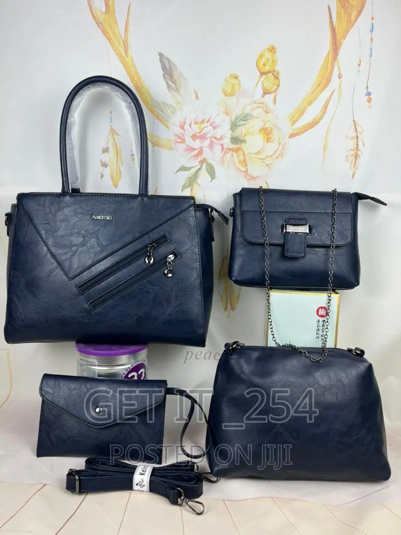 4 in 1 Quality Leather Handbag