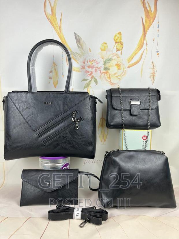 4 in 1 Quality Leather Handbag - thumbnail 3
