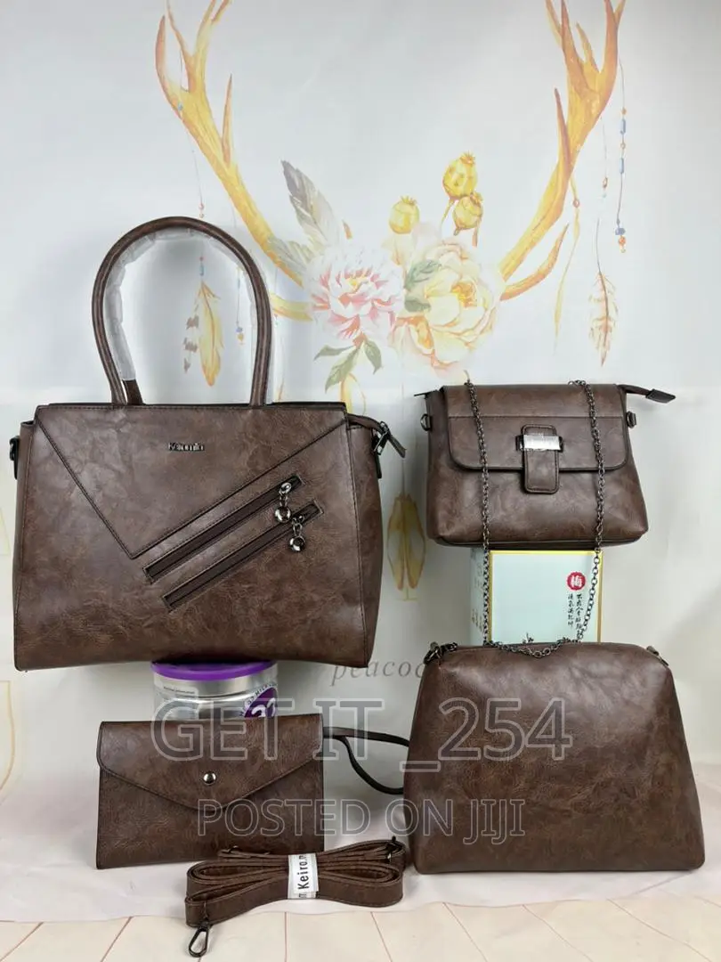 4 in 1 Quality Leather Handbag