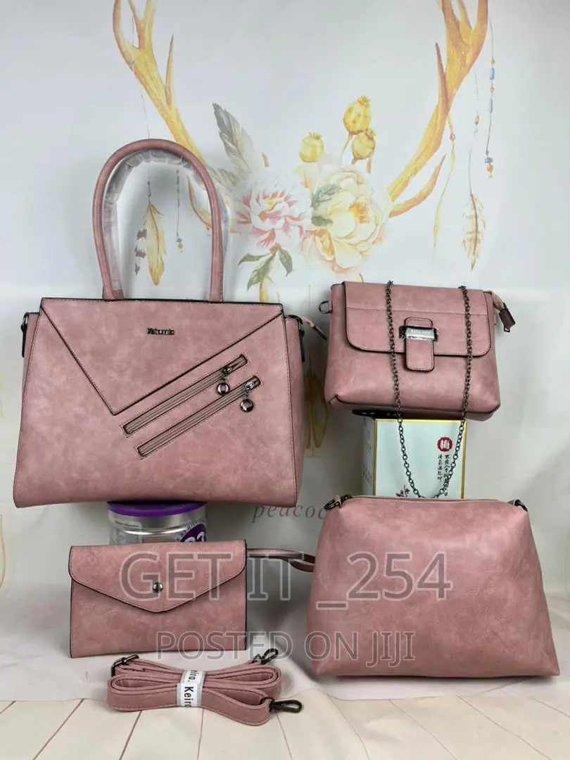 4 in 1 Quality Leather Handbag