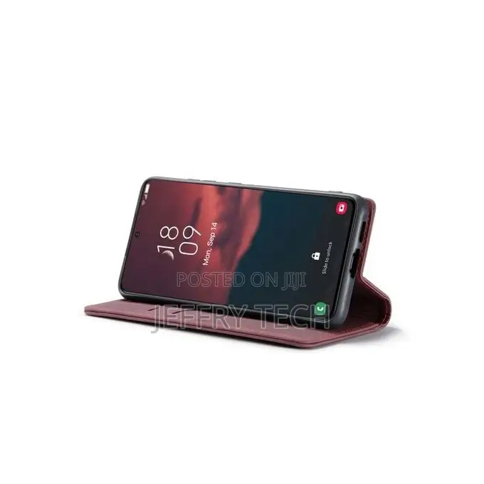 Genuine Leather Case Flip Cover for Samsung Galaxy S23 Plus