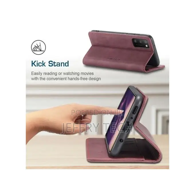 Samsung S22 Ultra Leather Case Wallet Card Flip Cover