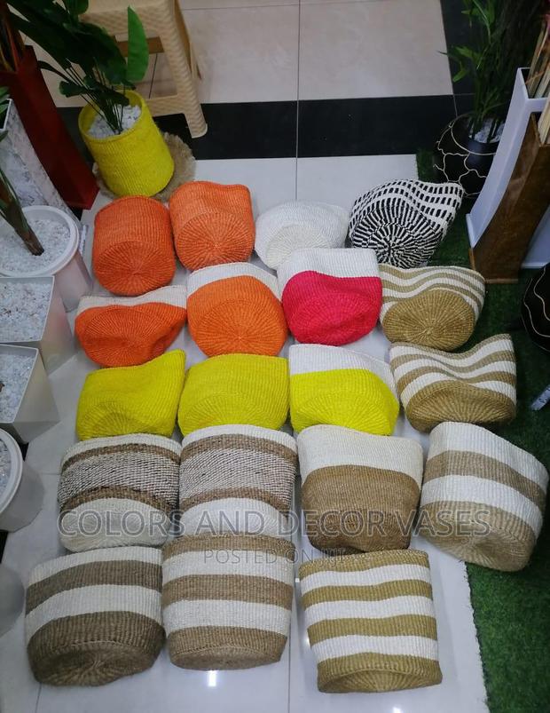 Sisal Handmade Baskets Sisal - main view