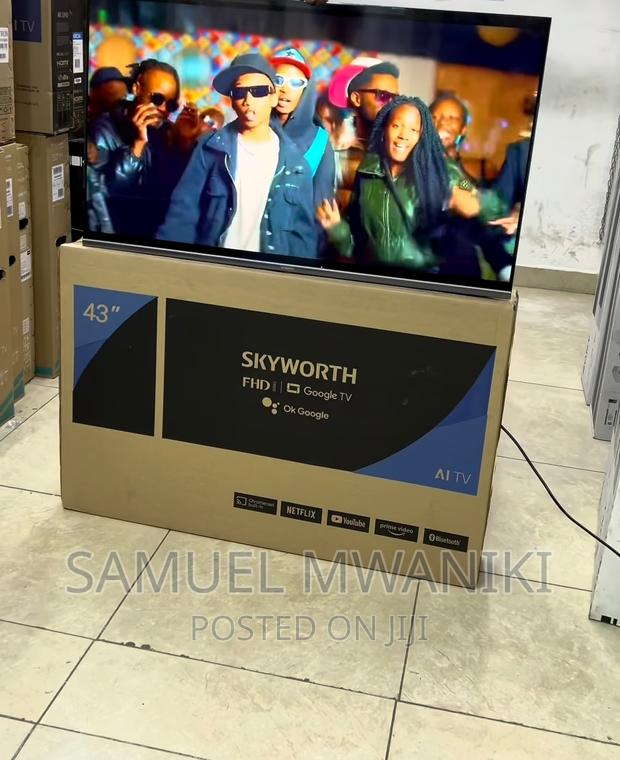 Skyworth 43" FHD Frameless Google Tv Hdr+ With Voice Command - thumbnail 2