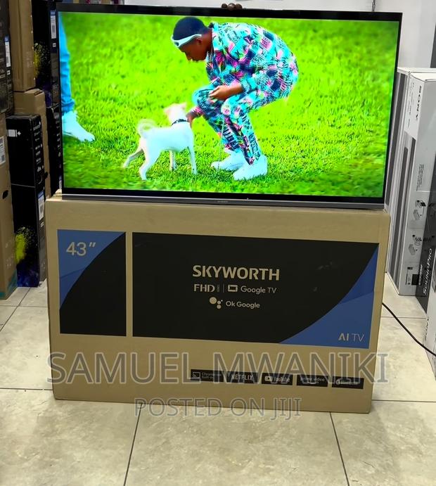 Skyworth 43" FHD Frameless Google Tv Hdr+ With Voice Command - thumbnail 4