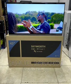 Skyworth 43" FHD Frameless Google Tv Hdr+ With Voice Command