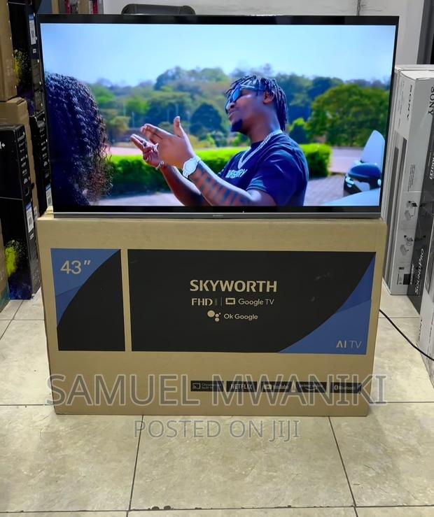 Skyworth 43" FHD Frameless Google Tv Hdr+ With Voice Command - thumbnail 3