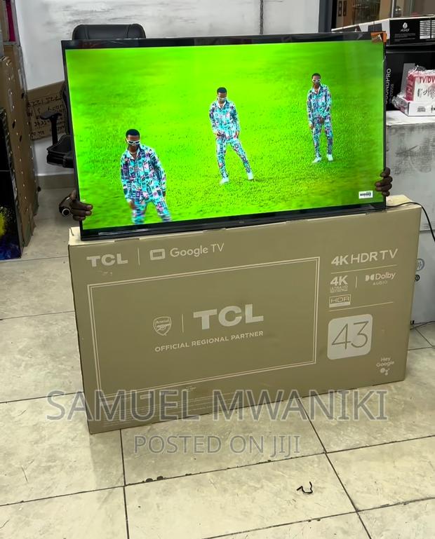 TCL 43” Uhd Frameless Google Tv Voice Control New Model - main view