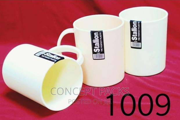 120pcs - 480ml Mugs Stallion Plastic Mug 1009c - thumbnail 4
