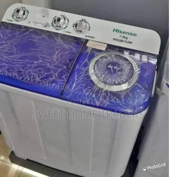 Hisense 7.5KG Twin Tub Washing Machine Top Load,,