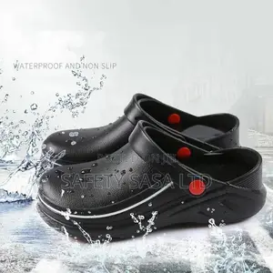Antislip Chef Clogs: Kitchen Shoes Shock Absobant For Professional