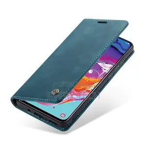Samsung Galaxy A70 Wallet Card Holder Flip Leather Case Cov