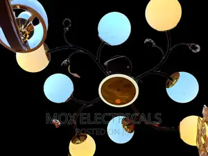 Modern Design Chandelier, Led Bulb