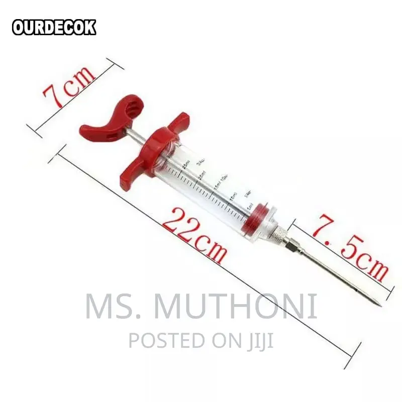 *BBQ Meat Syringe Marinade Injector With Stainless Steel