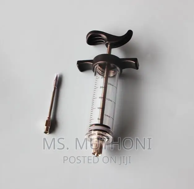 *BBQ Meat Syringe Marinade Injector With Stainless Steel
