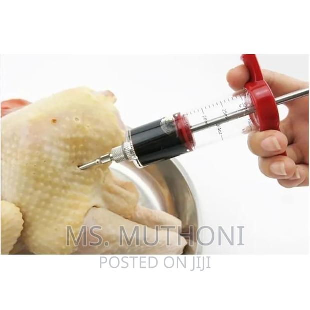 *BBQ Meat Syringe Marinade Injector With Stainless Steel - thumbnail 4