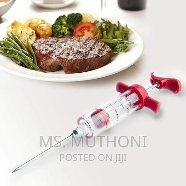 *BBQ Meat Syringe Marinade Injector With Stainless Steel - thumbnail 3