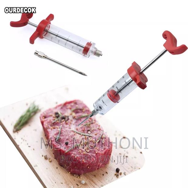 *BBQ Meat Syringe Marinade Injector With Stainless Steel - thumbnail 7