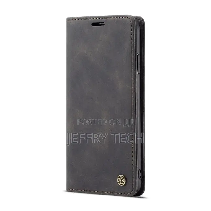 iPhone XR Flip PU Leather Cover TPU Bumper With Card Holder