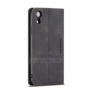 iPhone XR Flip PU Leather Cover TPU Bumper With Card Holder