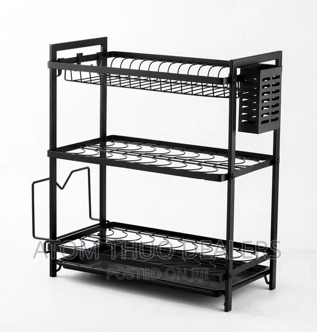 Dish Rack 3 Layer Advanced New Model Black 