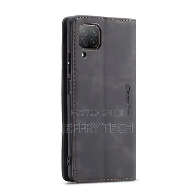 Leather Flip Cover Wallet Compatible With Huawei P30 Lite