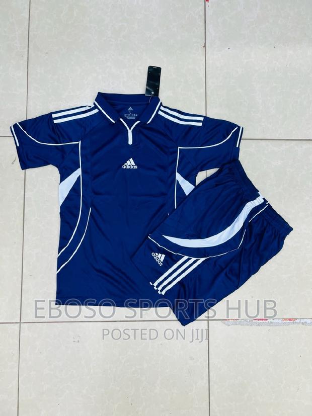 Adidas Football Uniform Royal Blue Color - main view