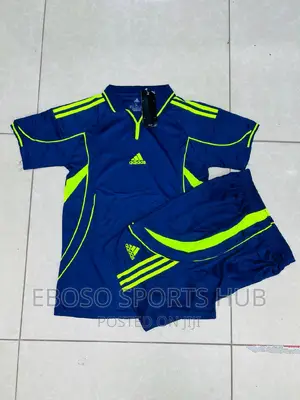 Adidas Football Uniform Royal Blue Color