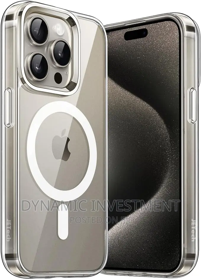Apple iPhone 15 Pro Clear Case/Cover With Magsafe ​ 