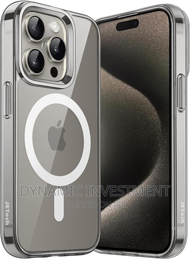 Apple iPhone 15 Pro Clear Case/Cover With Magsafe ​ - thumbnail 3