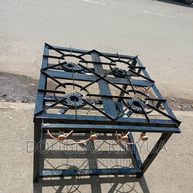 4burners Gas Cooker Mild Steel.