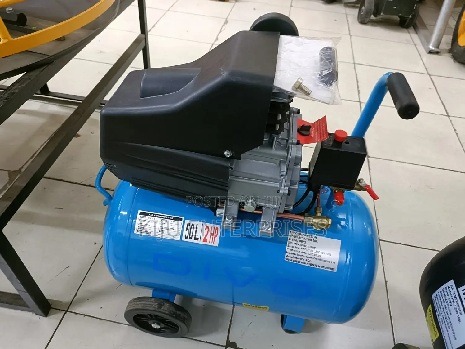Electric Air Compressor 50ltrs