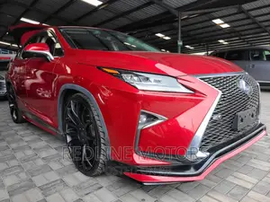 Lexus RX 450h 3.5 Hybrid AWD 2016 Red
