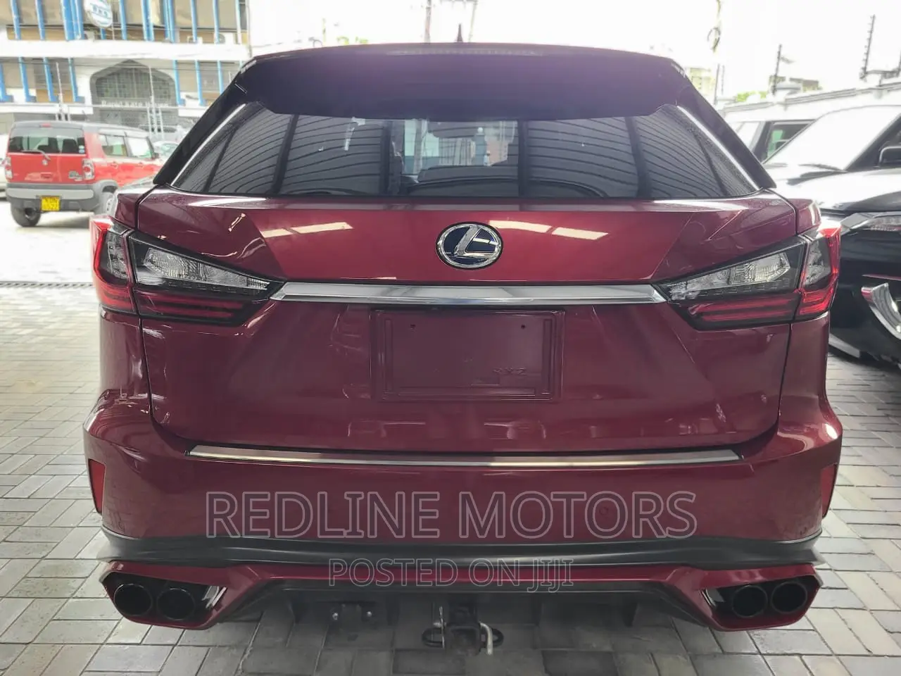 Lexus RX 450h 3.5 Hybrid AWD 2016 Red