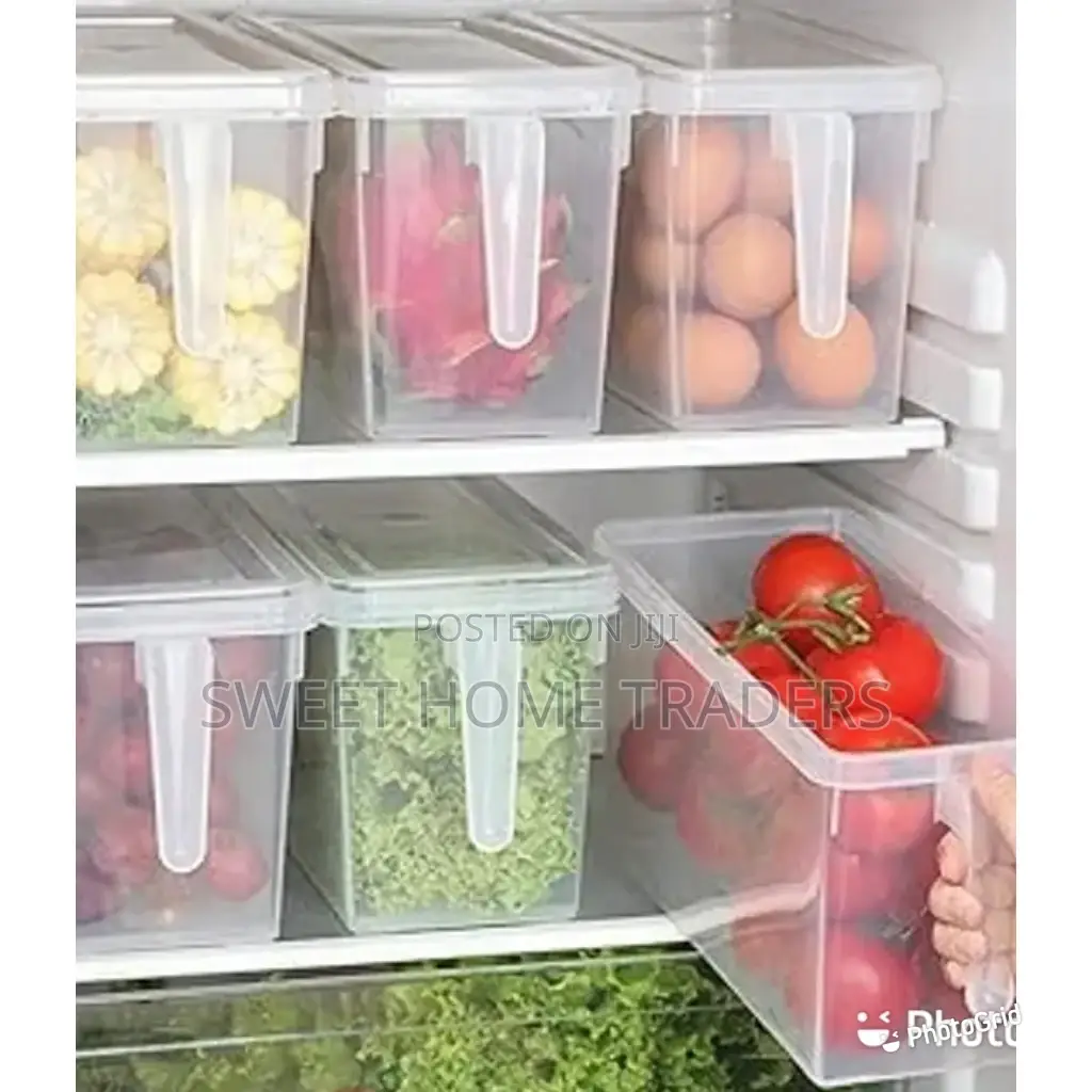 Fridge Storage Containers With Handle..