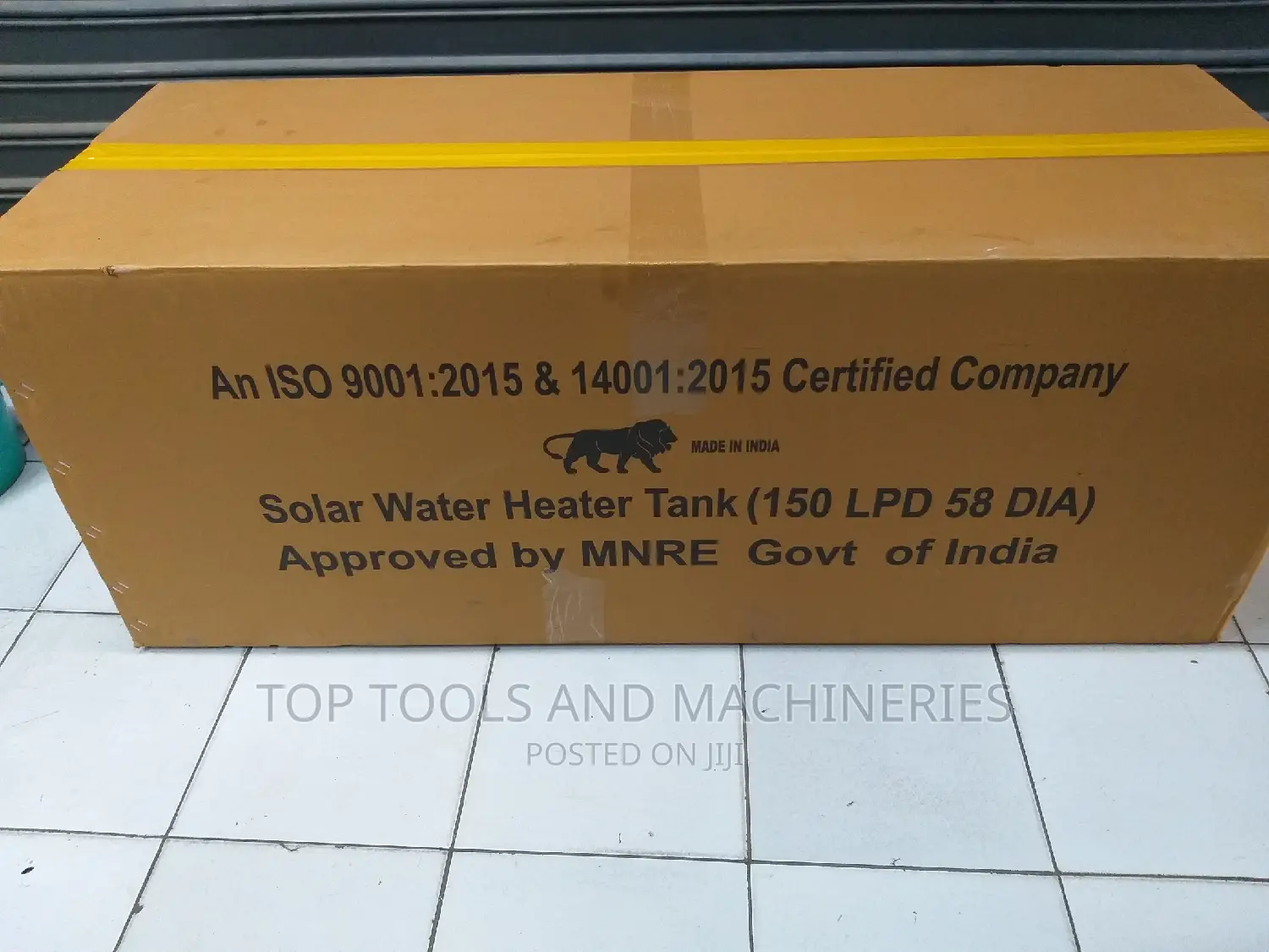 150 Litres Supreme India Non Pressurized Solar Water Heater