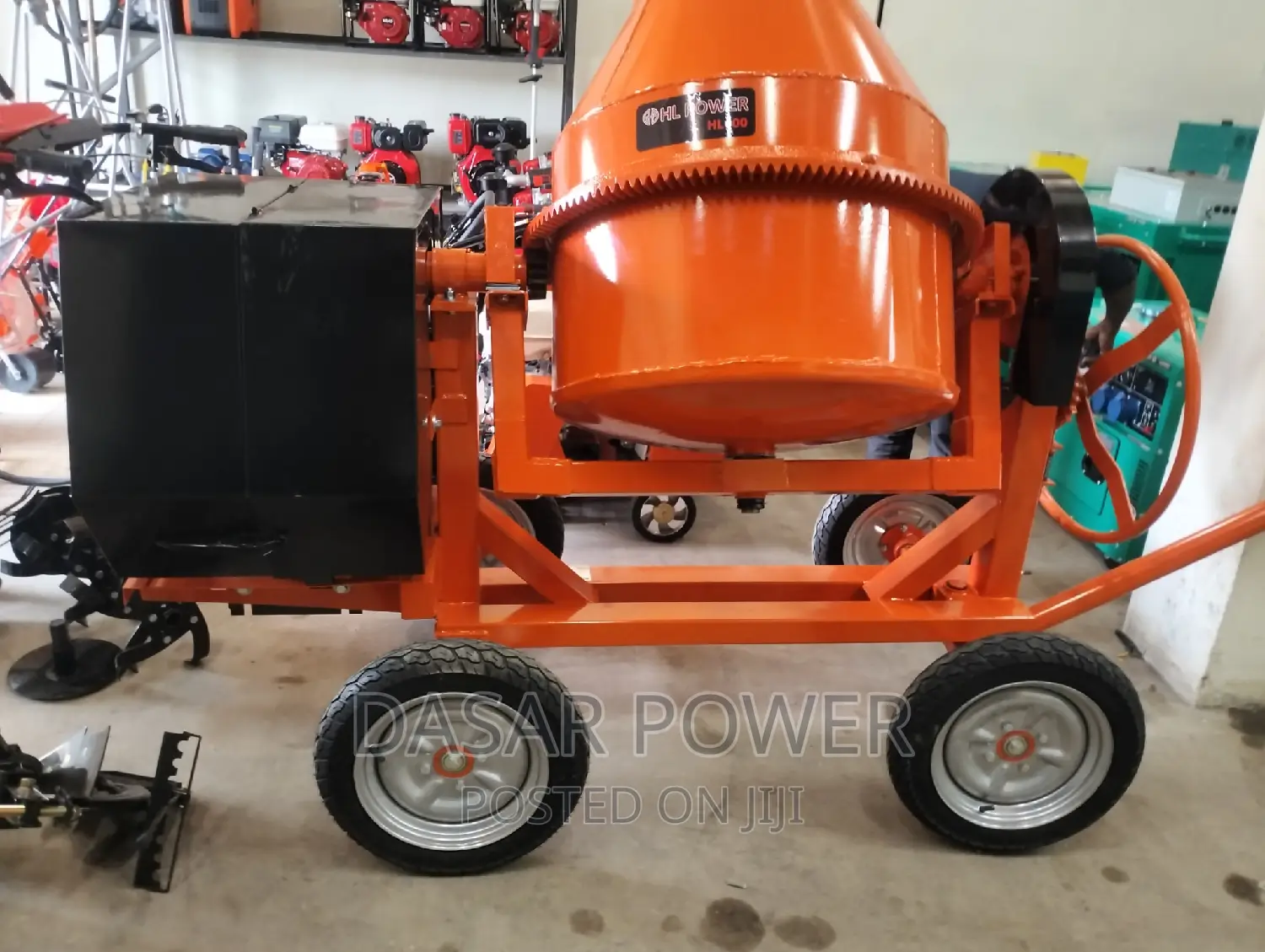 400l Italy Concrete Mixer. Heavy Duty.