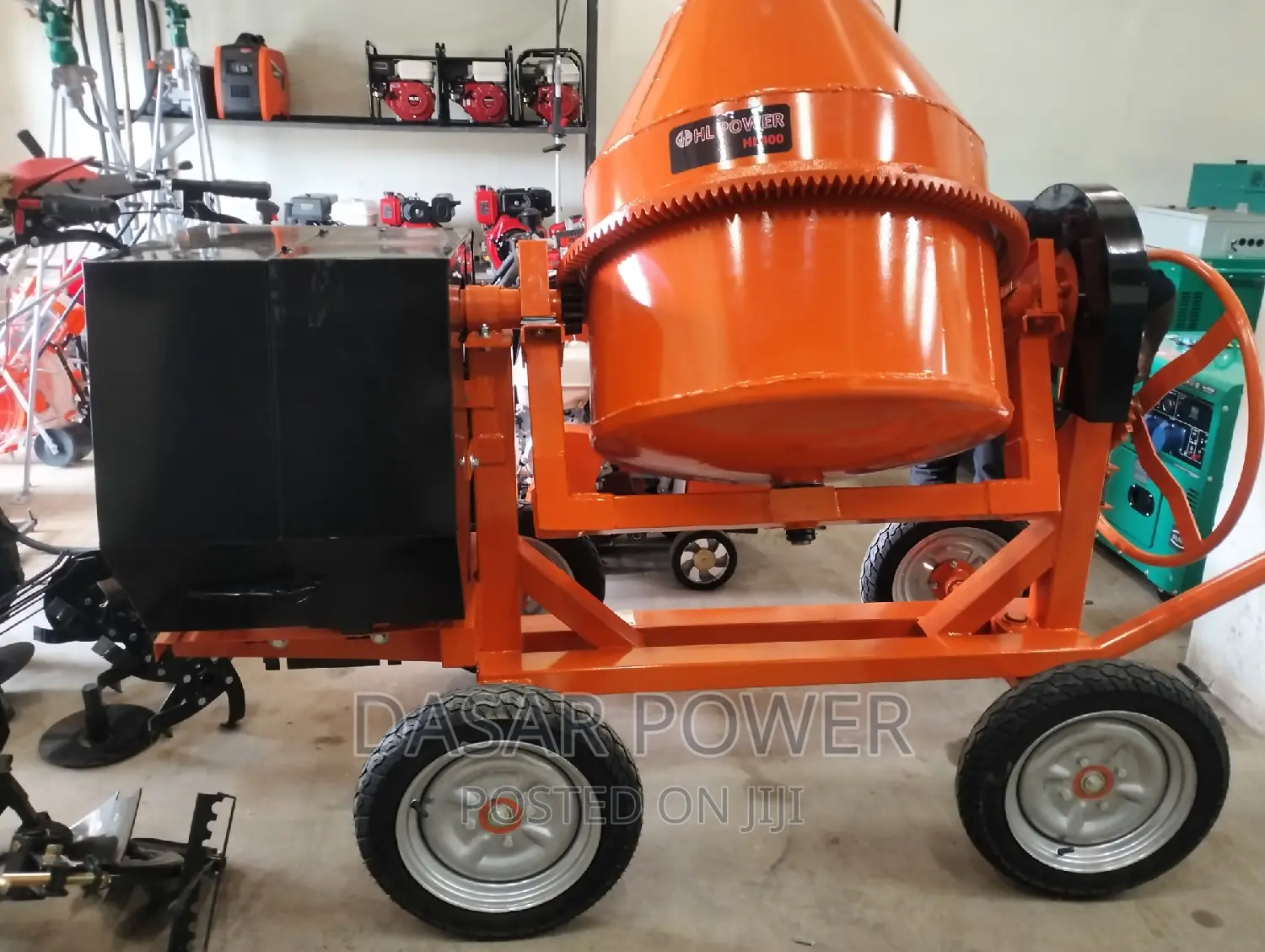 400l Italy Concrete Mixer. Heavy Duty.
