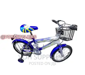 Victory 16inch 3wheel Blue Kids Bike 3years -6years