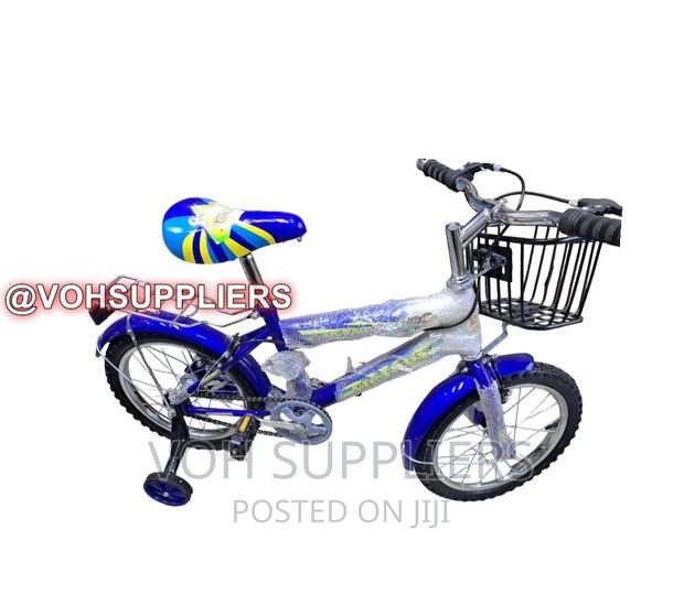 Victory 16inch 3wheel Blue Kids Bike 3years -6years