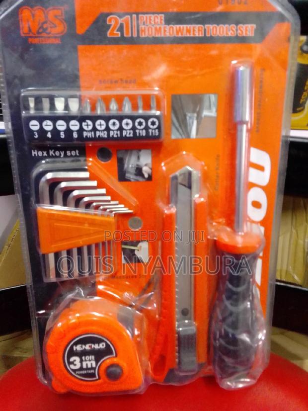 21pcs Homeowner Tool Set - thumbnail 3