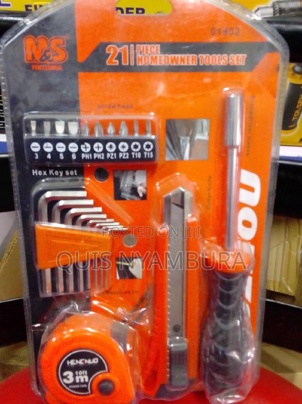 21pcs Homeowner Tool Set - thumbnail 5