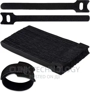 12 Reusable Fastening Cable Ties, Adjustable Tie Wrap,