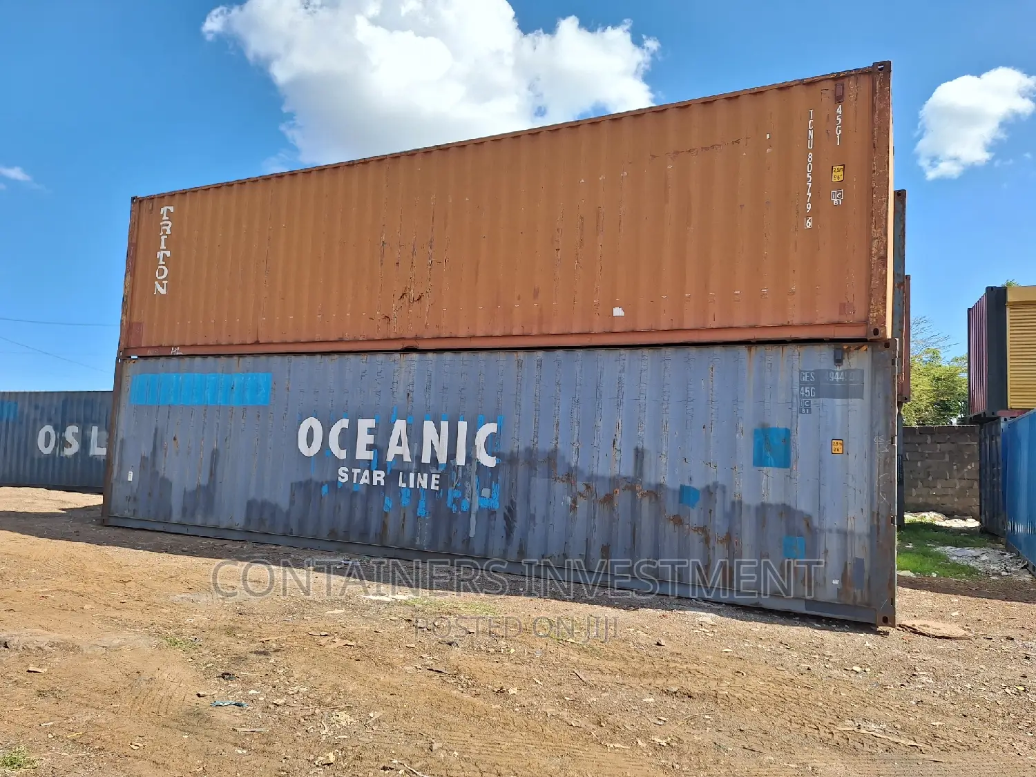 Offering Genuine Containers for Sale
