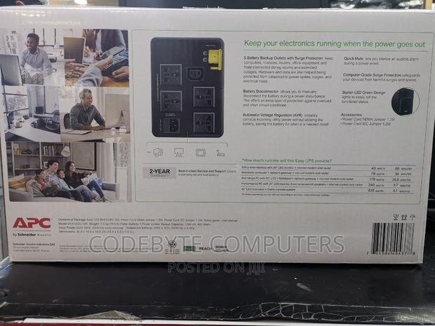 Apc 1.2 Kva Ups 1200va (1200 Watts) - thumbnail 3